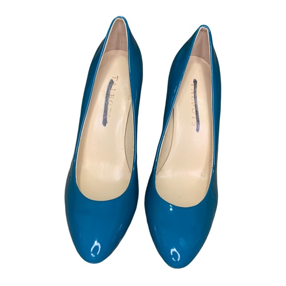 Talbot TEAL AND CORE WITH METALLIC ACCENT HEELS SIZE 6 - Picture 2 of 9